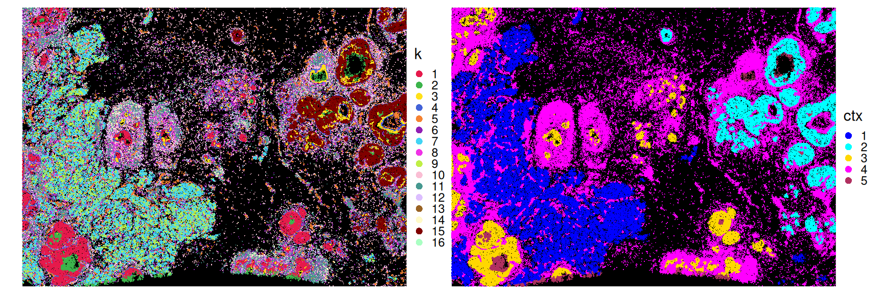 21 Neighborhood analysis – Orchestrating Spatial Transcriptomics ...